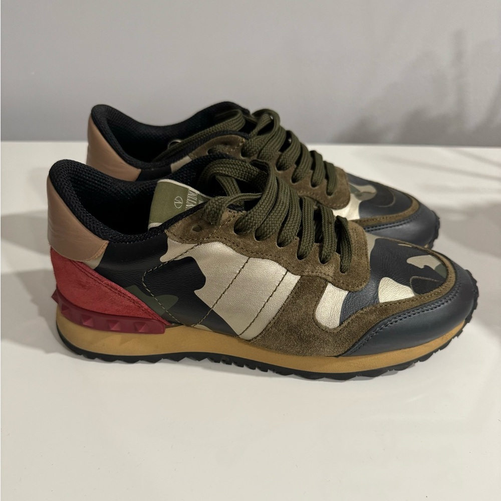 Valentino Camouflage Women Sneakers